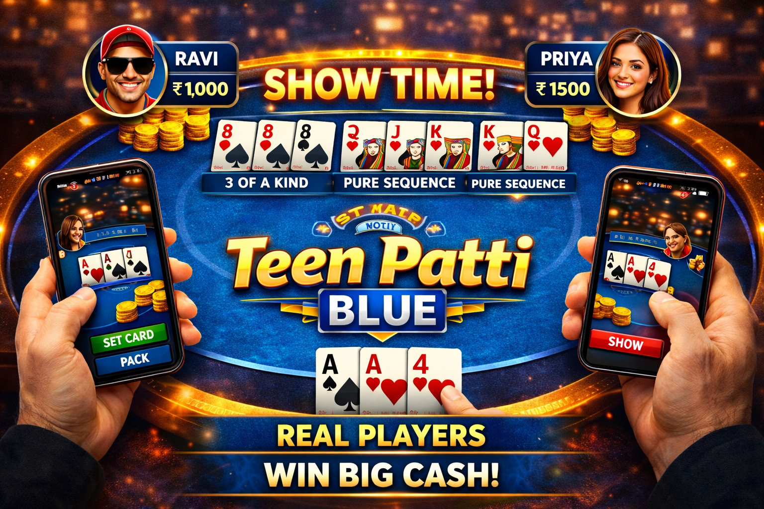 3Patti Blue